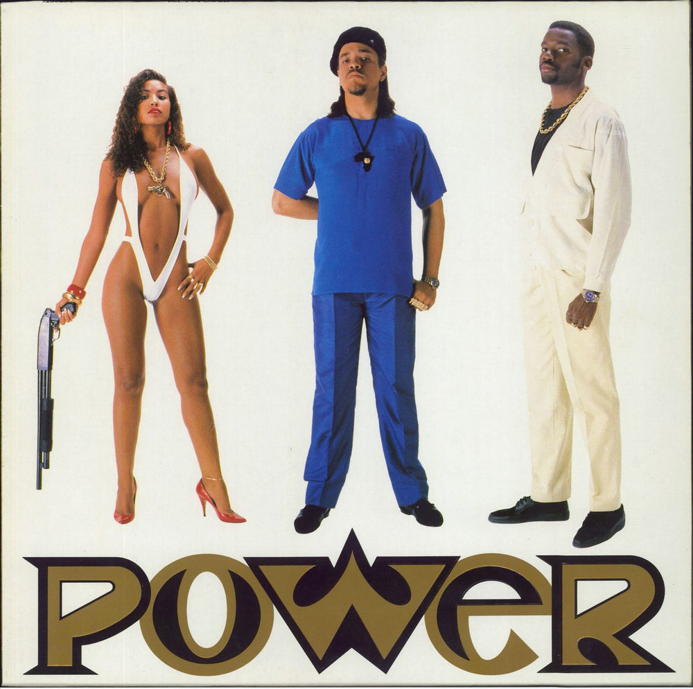 Ice T Power - 1st - promo German Promo vinyl LP album (LP record) 925765-1