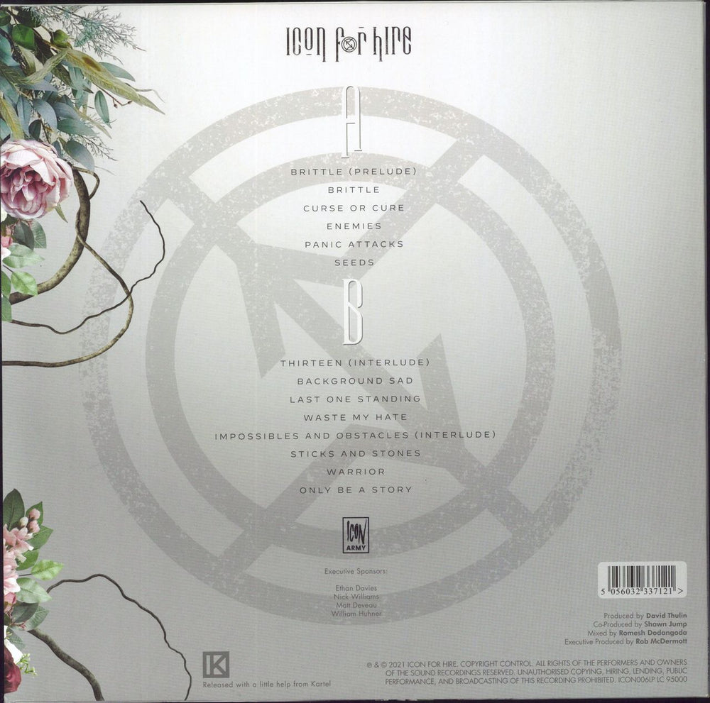 Icon For Hire Amorphous US vinyl LP album (LP record) 5056032337121