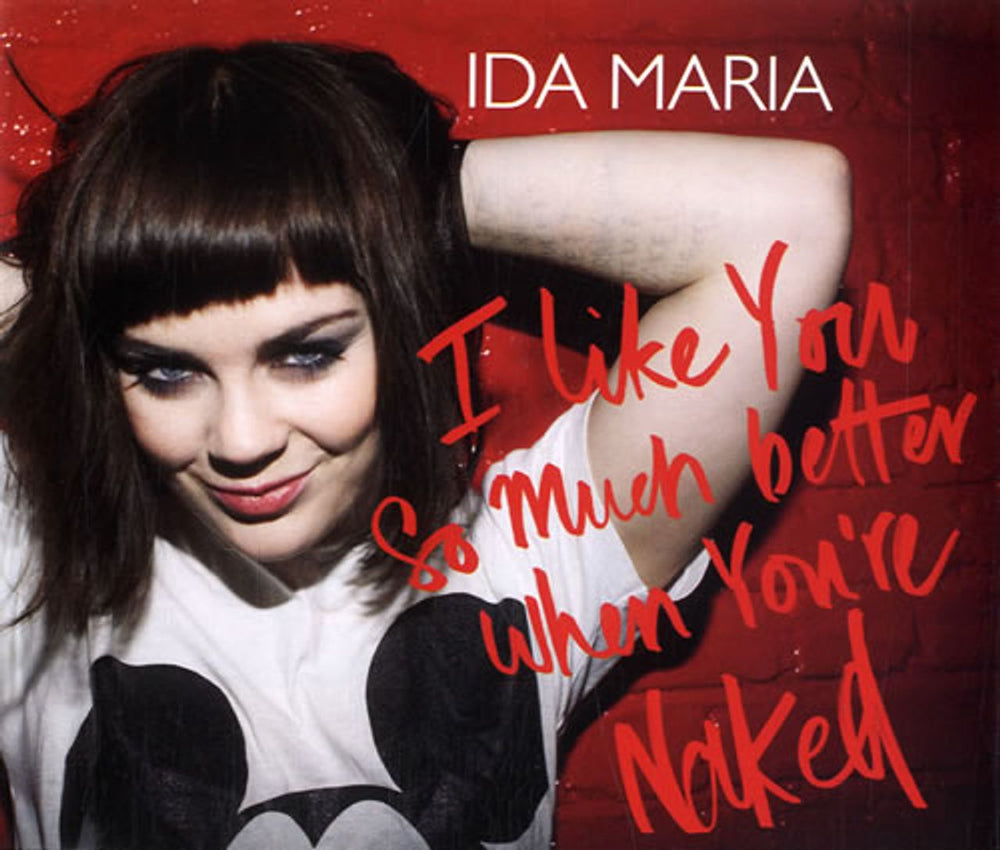 Ida Maria I Like You So Much Better When You're Naked UK Promo CD single (CD5 / 5") IDANKD1