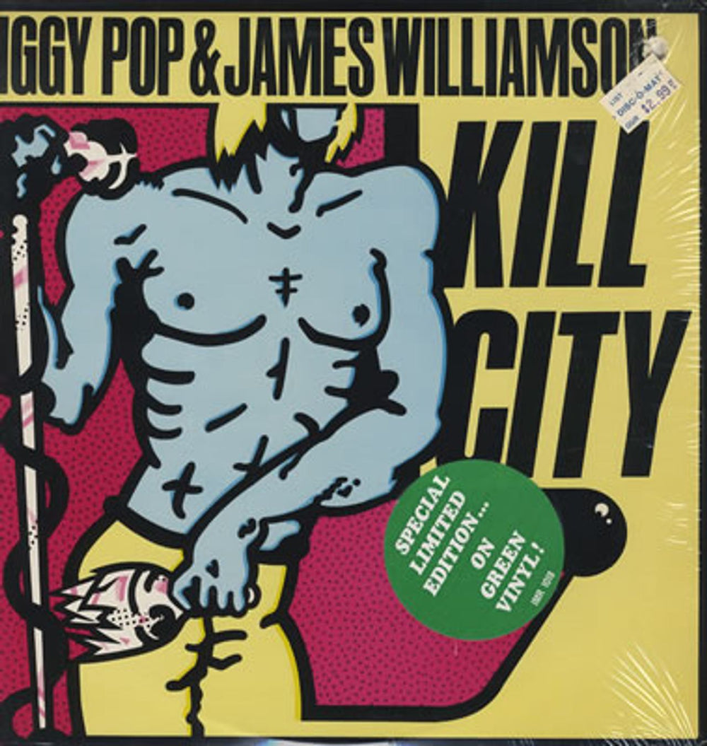 Iggy Pop Kill City US vinyl LP album (LP record) IMR1018