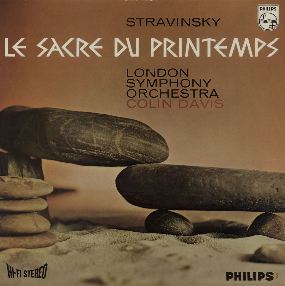 Igor Stravinsky Le Sacre Du Printemps UK vinyl LP album (LP record) SAL3471