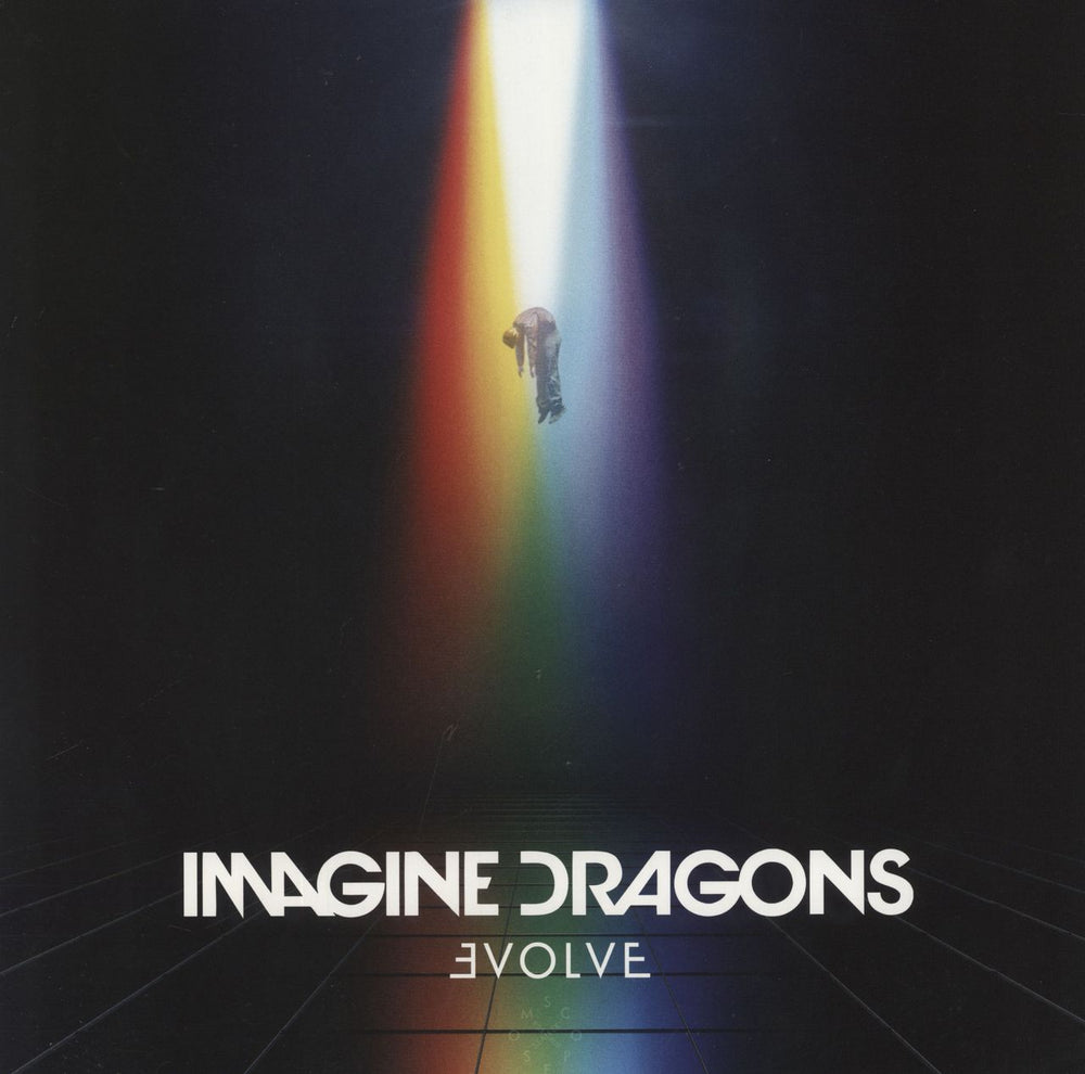 Imagine Dragons Evolve - Clear Vinyl UK vinyl LP album (LP record) B0026907-01