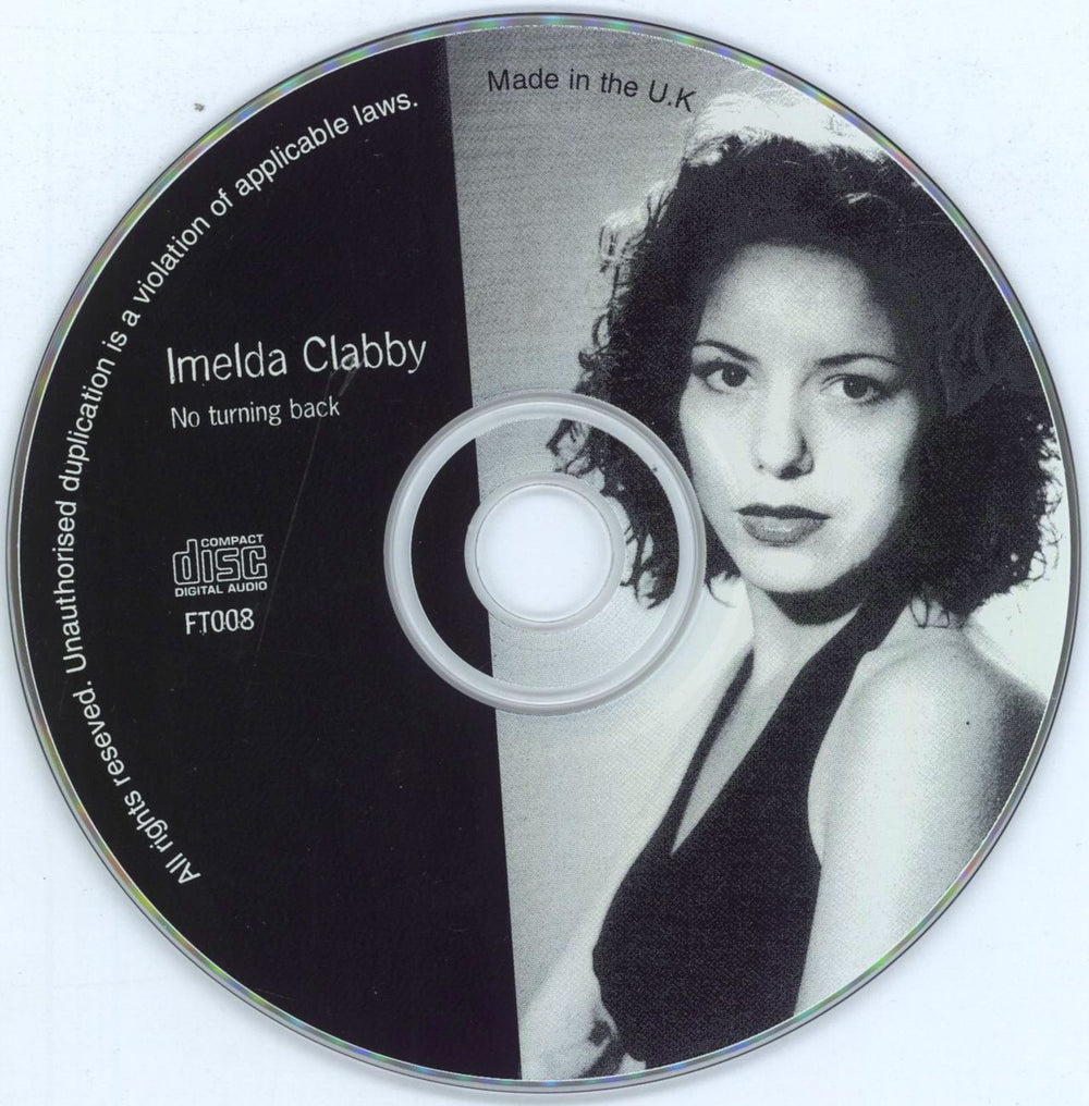 Imelda May No Turning Back UK CD album (CDLP) IM-CDNO814031