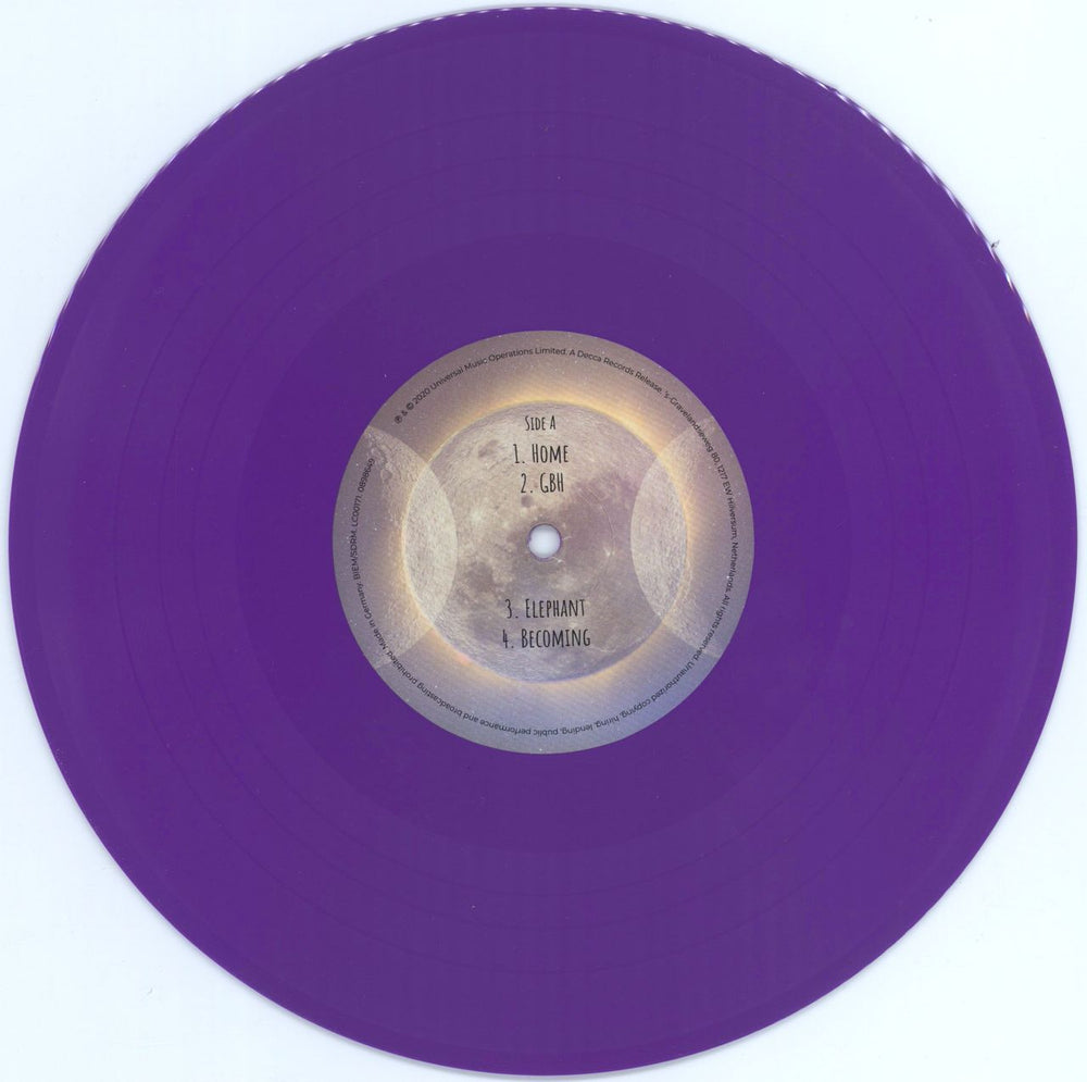 Imelda May Slip Of The Tongue - Purple Vinyl UK 10" vinyl single (10 inch record) IM-10SL771322