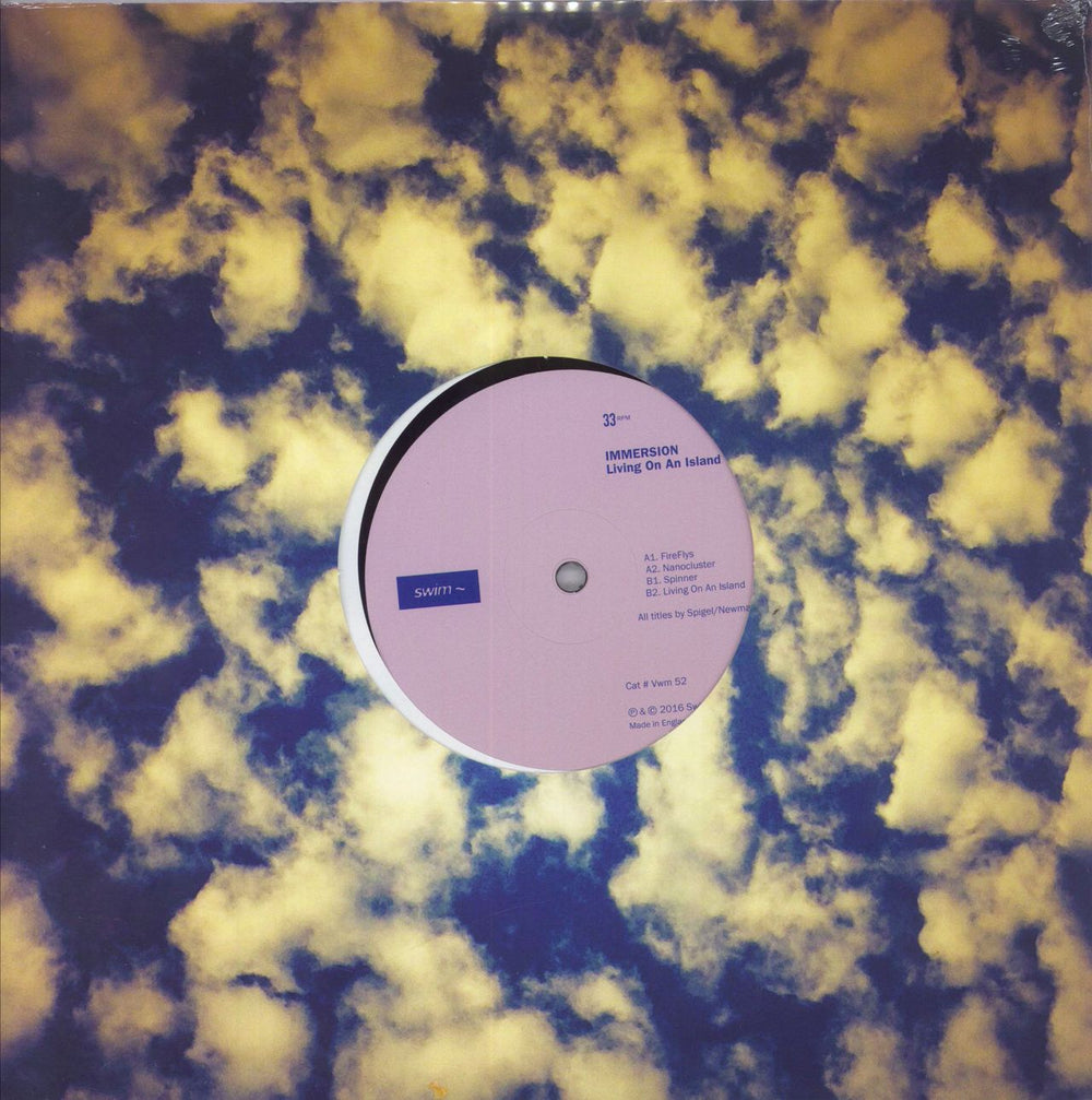 Immersion Living On An Island - Sealed UK 10" vinyl single (10 inch record) VWM52