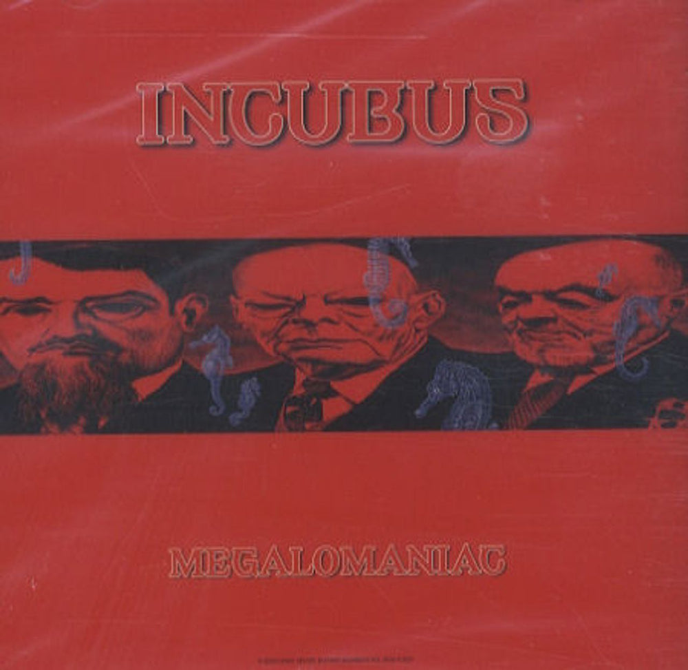 Incubus Megalomaniac US Promo CD single (CD5 / 5") ESK58184