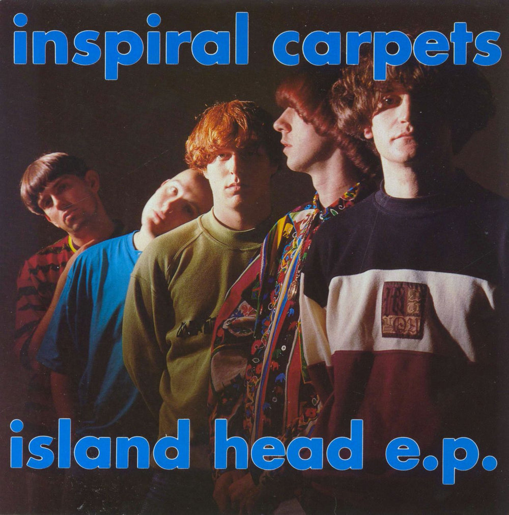 Inspiral Carpets Island Head E.P. + Newsletter UK 7" vinyl single (7 inch record / 45) DUNG11