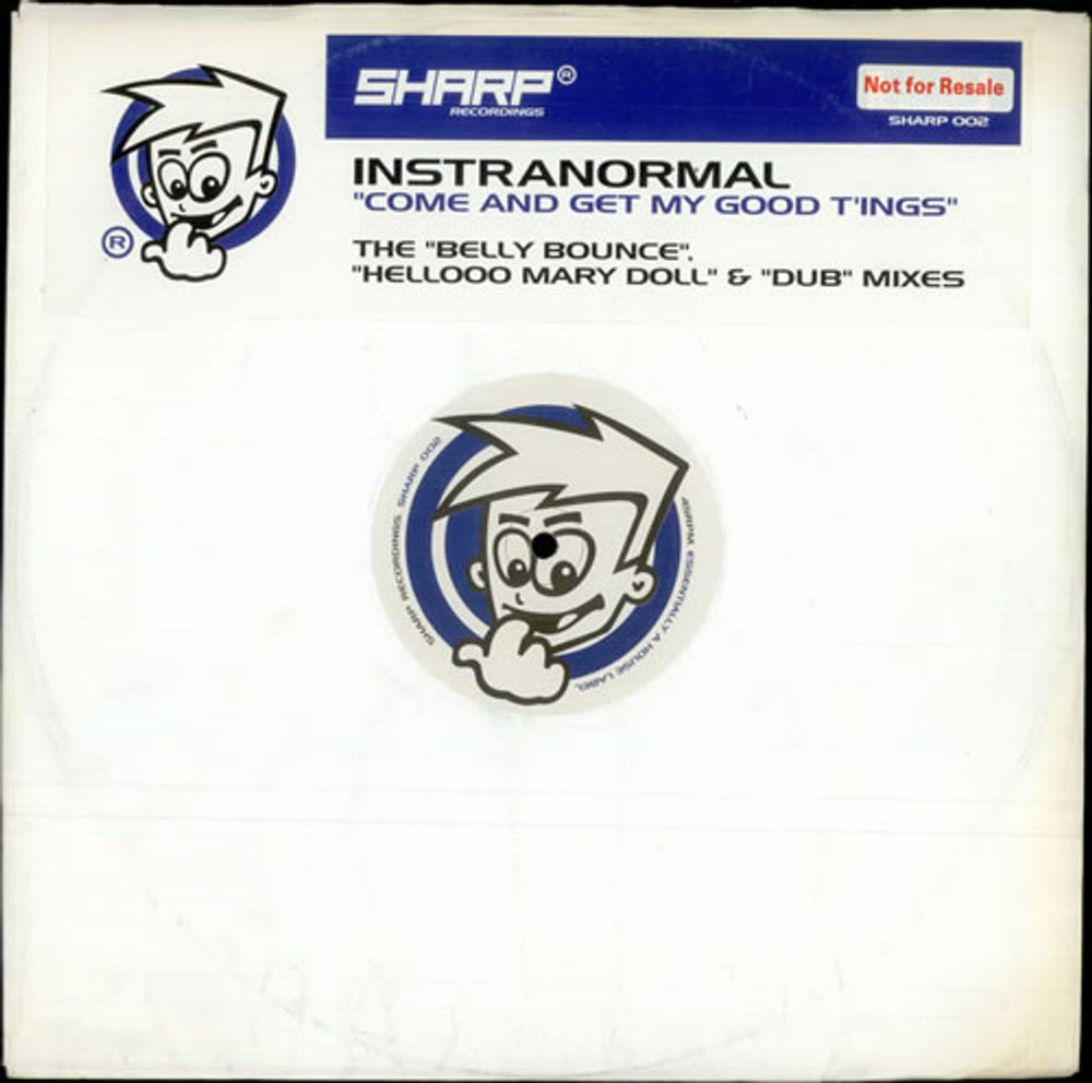 Instranormal Come And Get My Good T'ings UK 12" vinyl single (12 inch record / Maxi-single) SHARP002