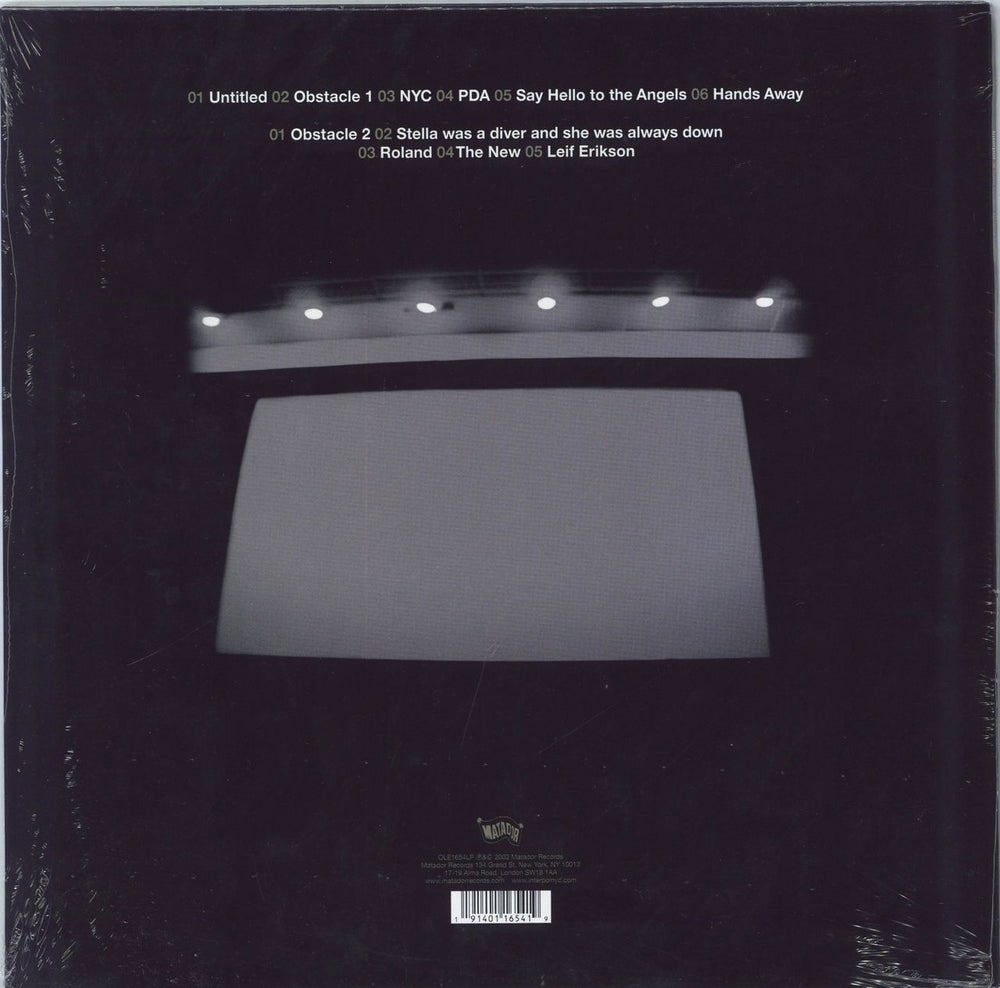 Interpol Turn On The Bright Lights UK vinyl LP album (LP record)