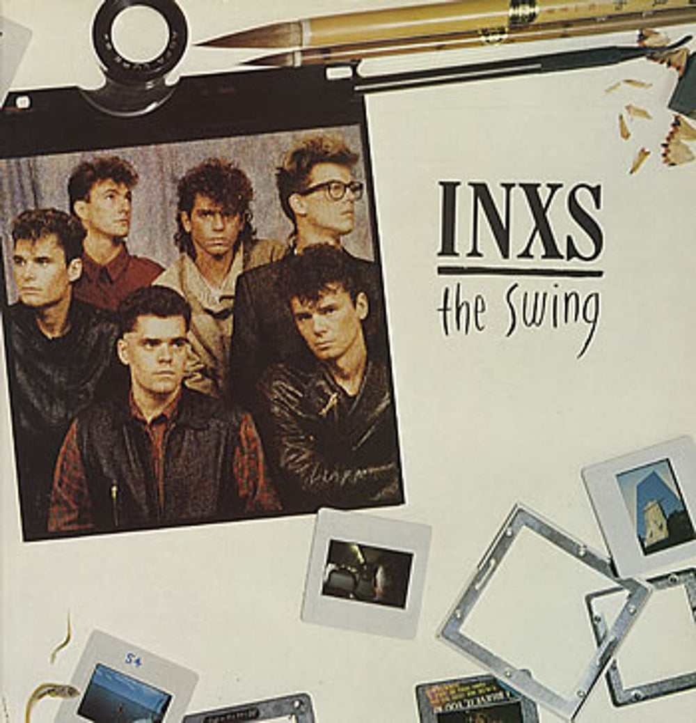 Inxs The Swing + inner UK vinyl LP album (LP record) MERL39