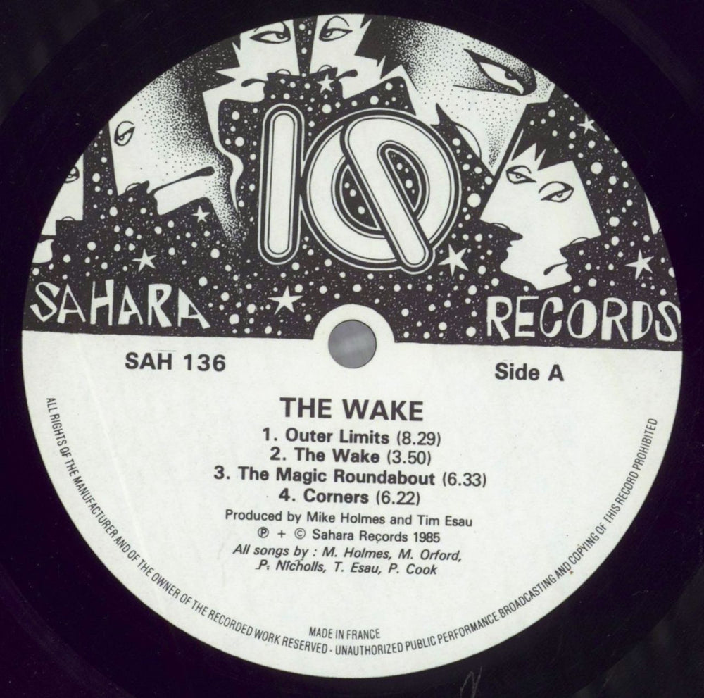 IQ The Wake + Inserts UK vinyl LP album (LP record) I-QLPTH826024