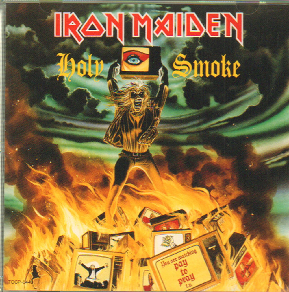 Iron Maiden Holy Smoke Japanese CD single (CD5 / 5") TOCP-6449