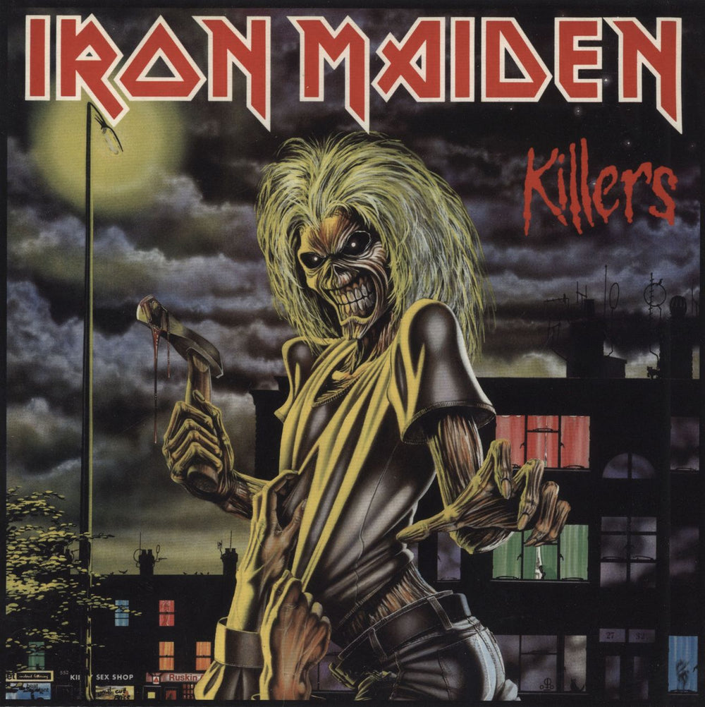 Iron Maiden Killers - 180 Gram UK vinyl LP album (LP record) 2564625242