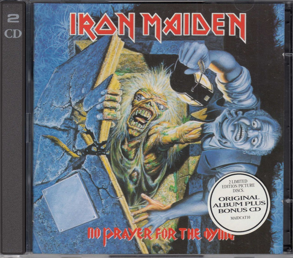 Iron Maiden No Prayer For The Dying UK 2 CD album set (Double CD) CDEM1578