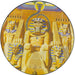 Iron Maiden Powerslave - EX UK picture disc LP (vinyl picture disc album) POWERP1