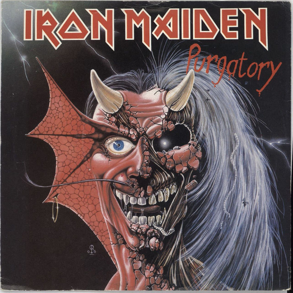 Iron Maiden Purgatory - P/S - EX UK 7" vinyl single (7 inch record / 45) EMI5184