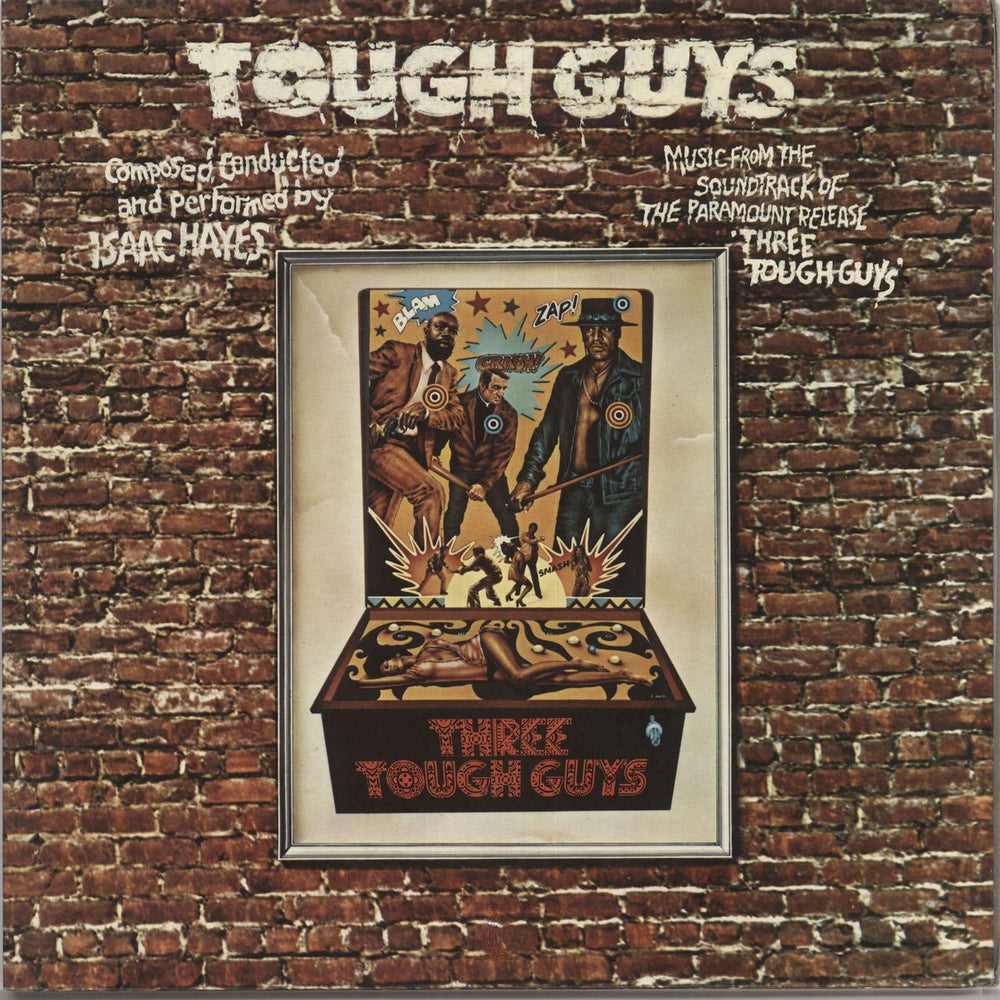 Isaac Hayes Tough Guys - deletion notch UK vinyl LP album (LP record) STXH5001