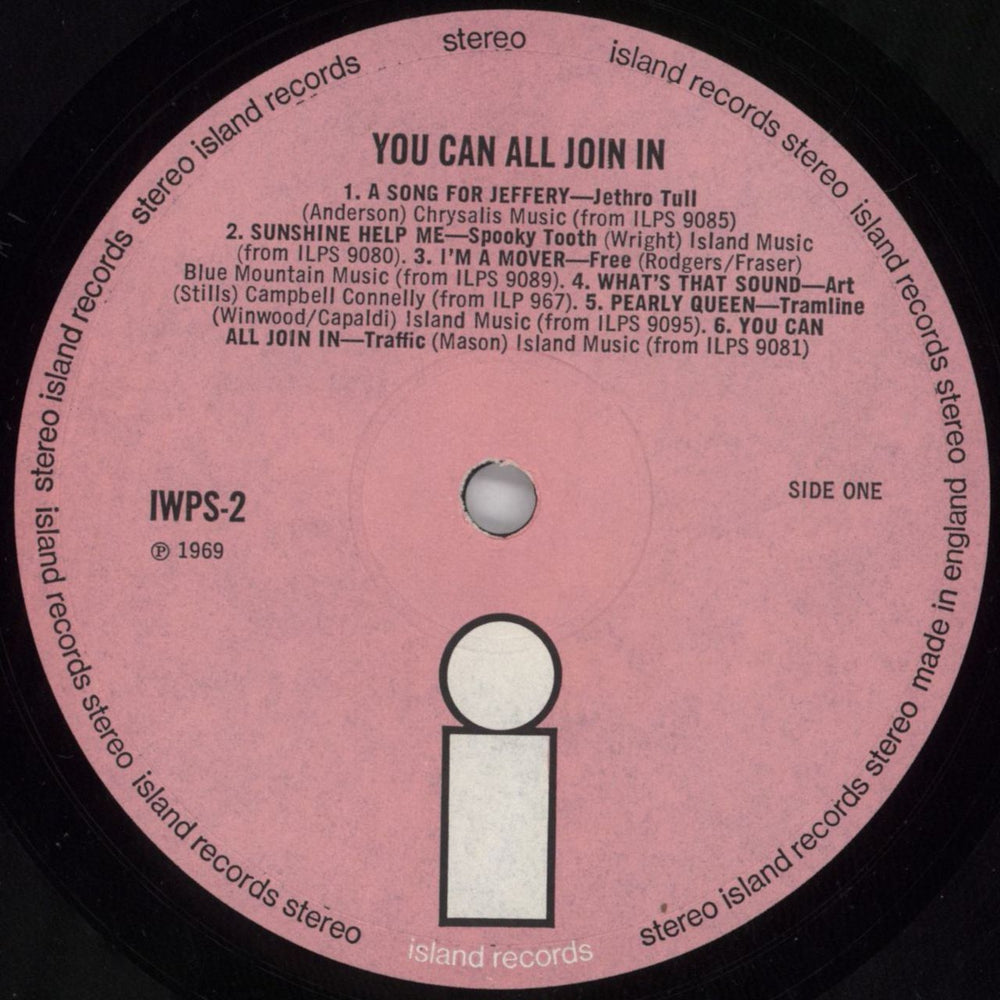 Island Records You Can All Join In - 3rd UK vinyl LP album (LP record) ISDLPYO819798