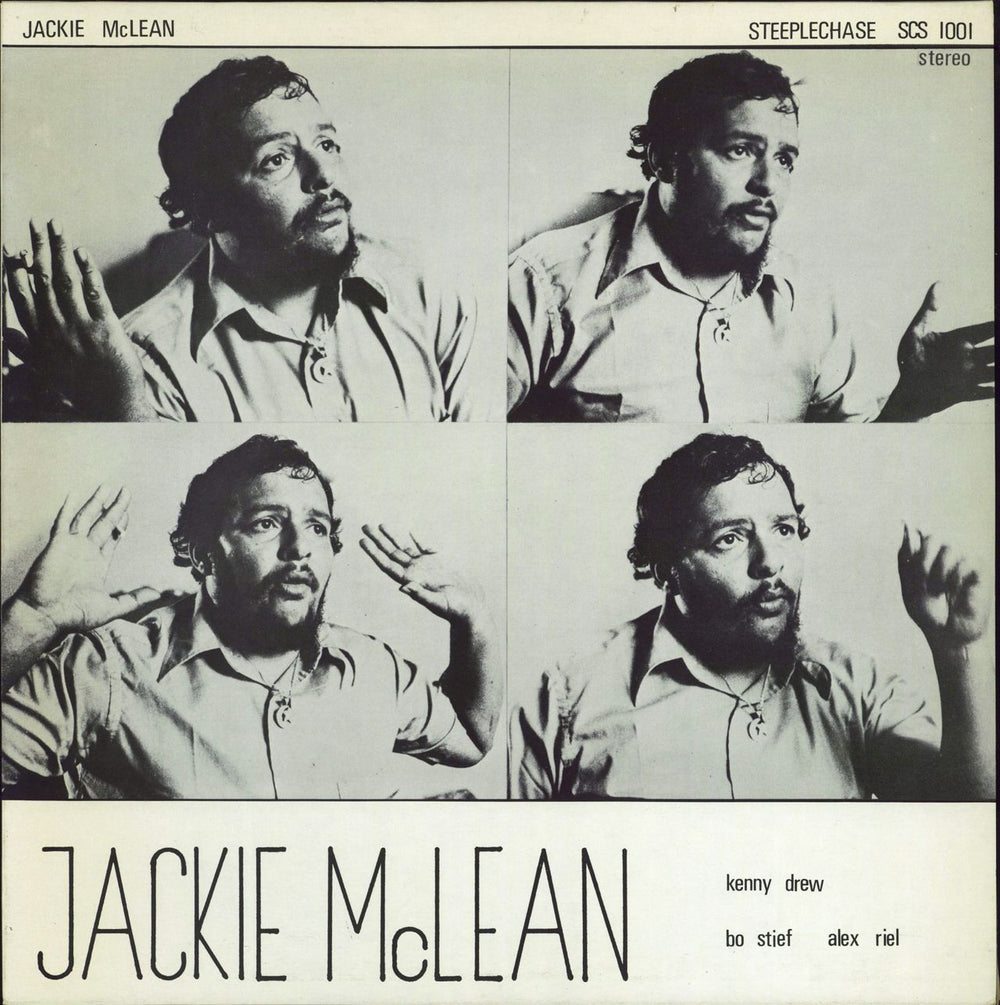 Jackie McLean Jackie McLean Live In Montmartre Danish vinyl LP album (LP record) SCS-1001