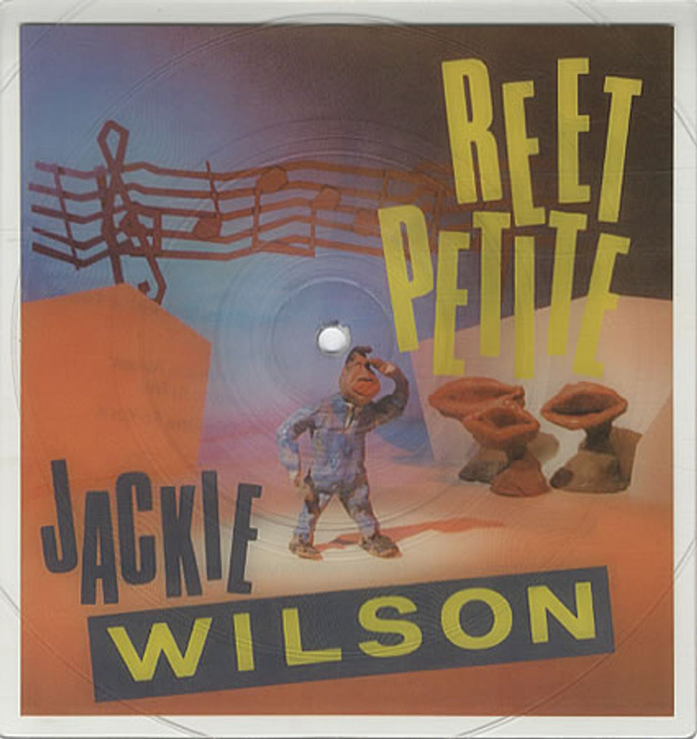 Jackie Wilson Reet Pettite UK shaped picture disc (picture disc vinyl record) SKMP3