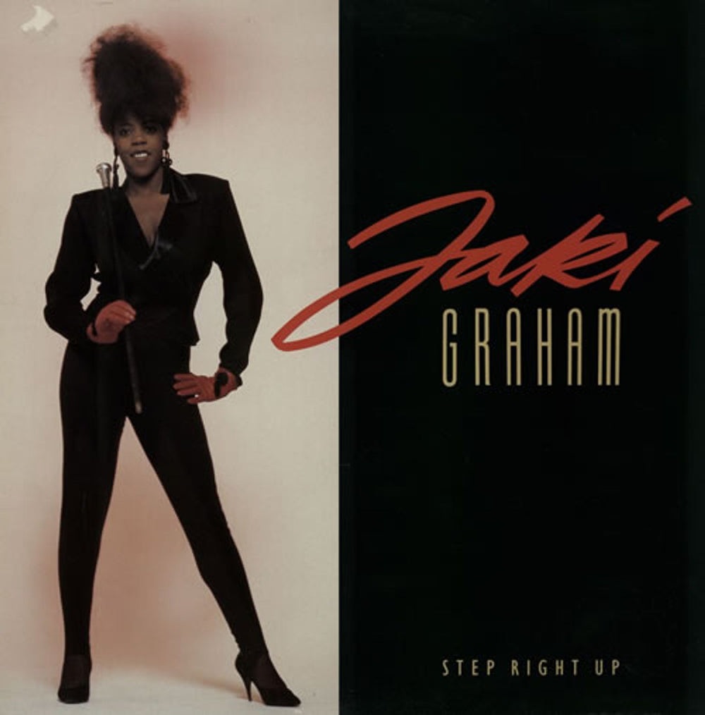 Jaki Graham Step Right Up (Pure Dance Mix) UK 12" vinyl single (12 inch record / Maxi-single) 12JAKI9