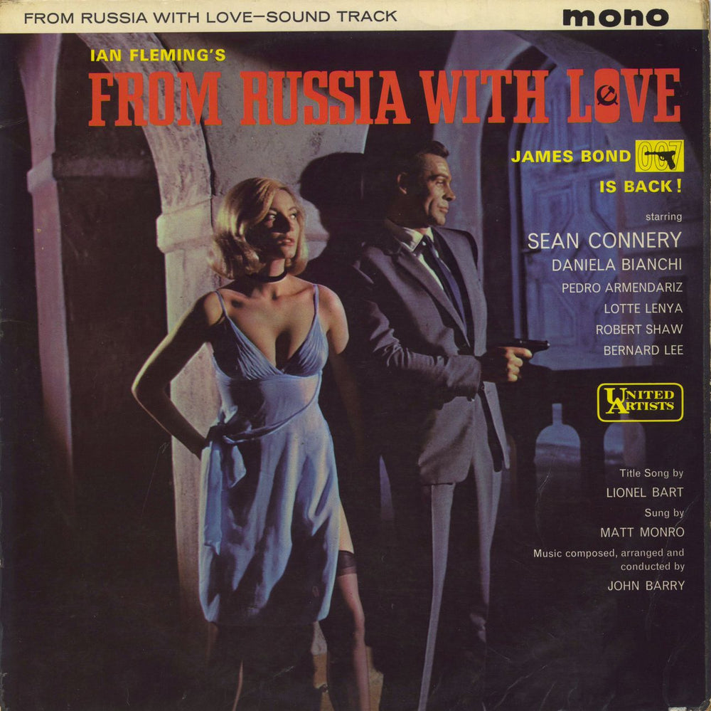 James Bond From Russia With Love UK vinyl LP album (LP record) ULP1052