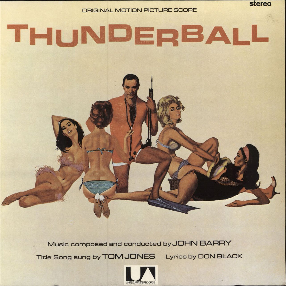 James Bond Thunderball German vinyl LP album (LP record) 1C05482923