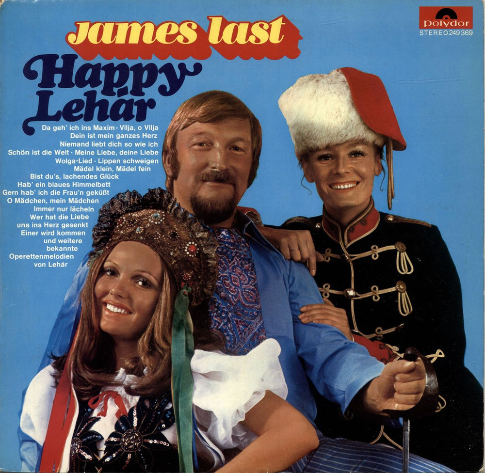 James Last Happy Lehar German vinyl LP album (LP record) 249369