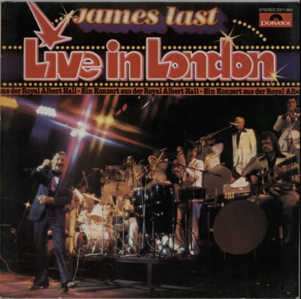 James Last Live In London German vinyl LP album (LP record) 2371884