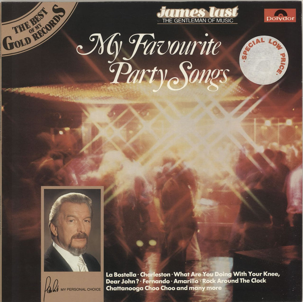 James Last My Favourite Party Songs UK vinyl LP album (LP record) 2437993