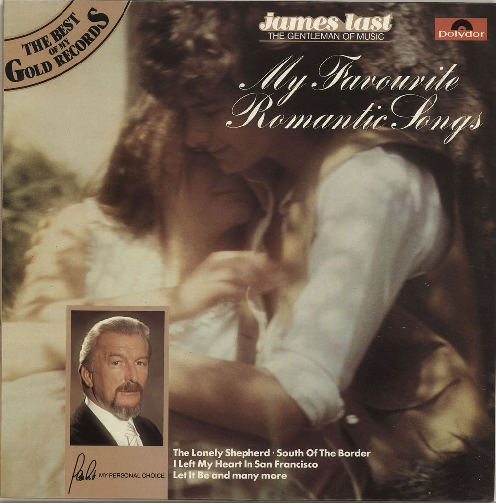 James Last My Favourite Romantic Songs UK vinyl LP album (LP record) 2437985