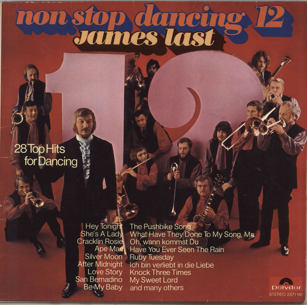 James Last Non Stop Dancing 12 German vinyl LP album (LP record) 2371141