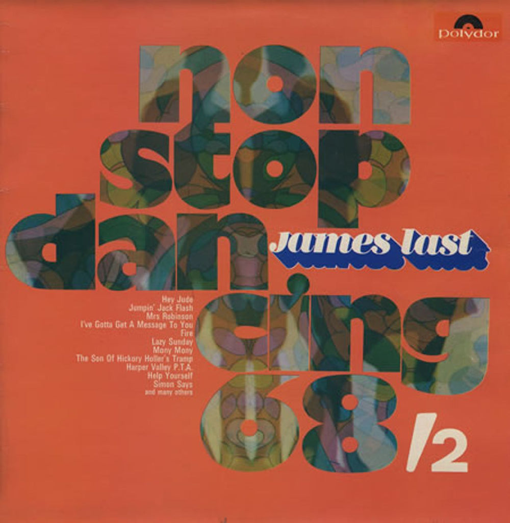 James Last Non Stop Dancing 68/2 UK vinyl LP album (LP record) 249247