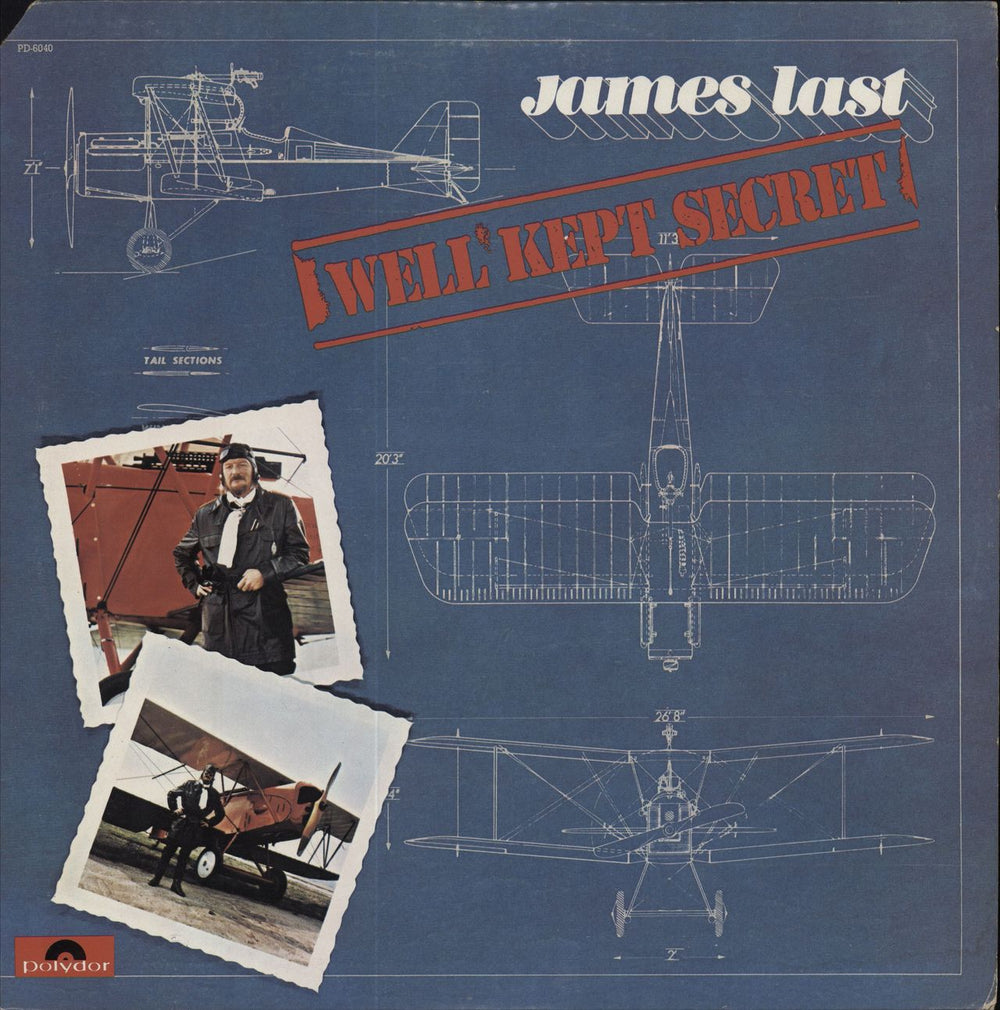 James Last Well Kept Secret US vinyl LP album (LP record) PD-6040