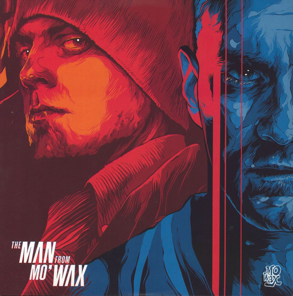 James Lavelle The Man From Mo' Wax (Music From The Motion Picture) - Red & Blue Vinyl UK 2-LP vinyl record set (Double LP Album) 6727901