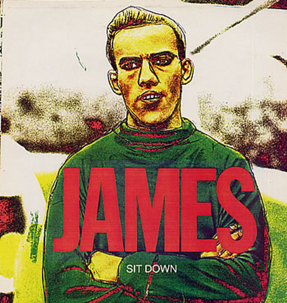 James Sit Down - 1st UK 12" vinyl single (12 inch record / Maxi-single) RTT225