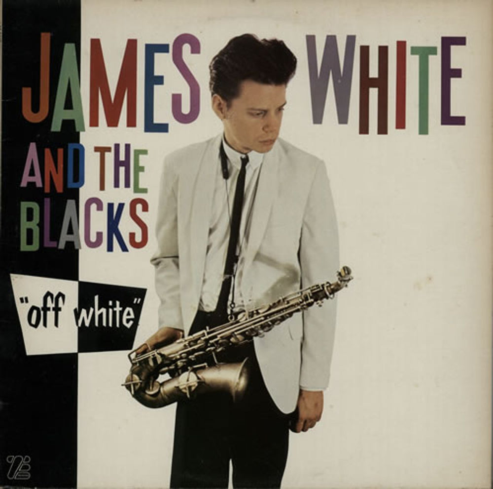 James White Off White UK vinyl LP album (LP record) ILPS7008