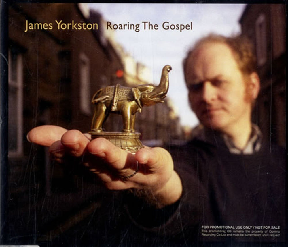 James Yorkston and The Athletes Roaring The Gospel UK Promo CD album (CDLP) WIGCD157P