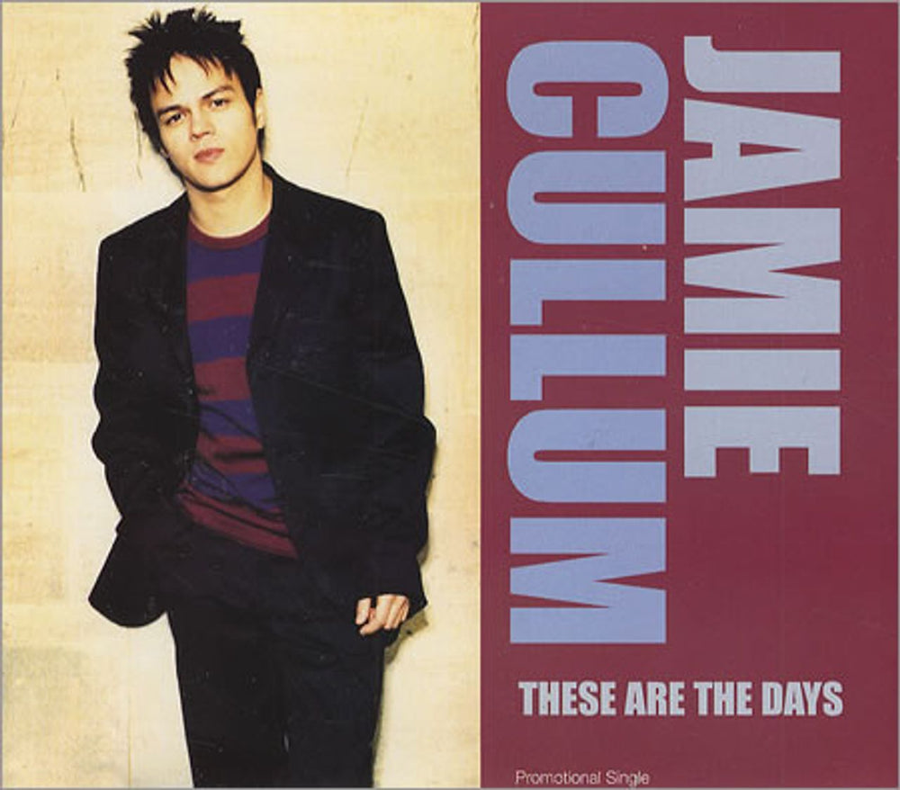 Jamie Cullum These Are The Days UK Promo CD single (CD5 / 5") JAMIEPRO5