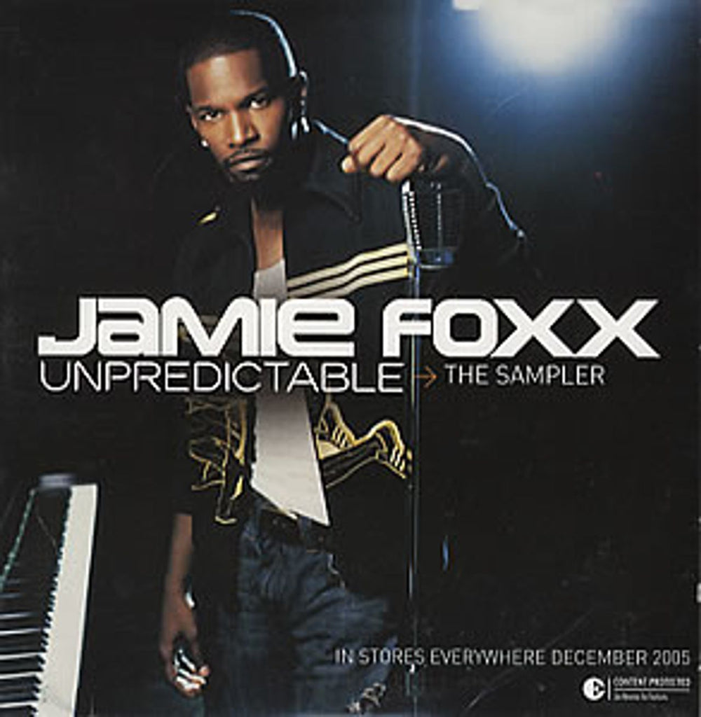 Jamie Foxx Unpredictable US Promo CD single (CD5 / 5") 82876-74247-2