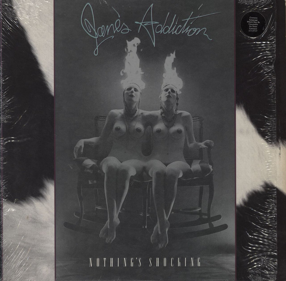 Janes Addiction Nothing's Shocking US vinyl LP album (LP record) 925727-1