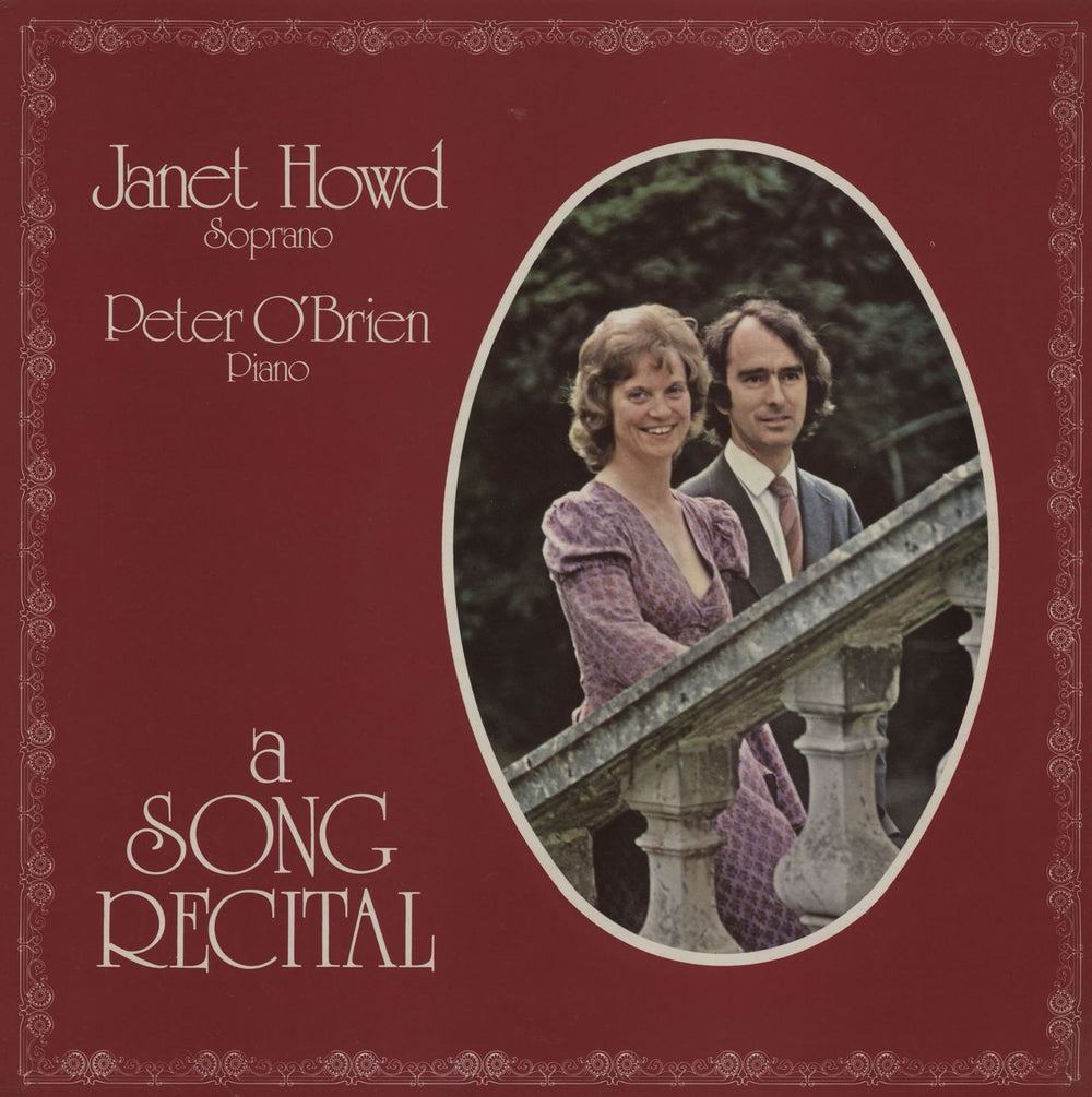 Janet Howd A Song Recital UK vinyl LP album (LP record) EAS24