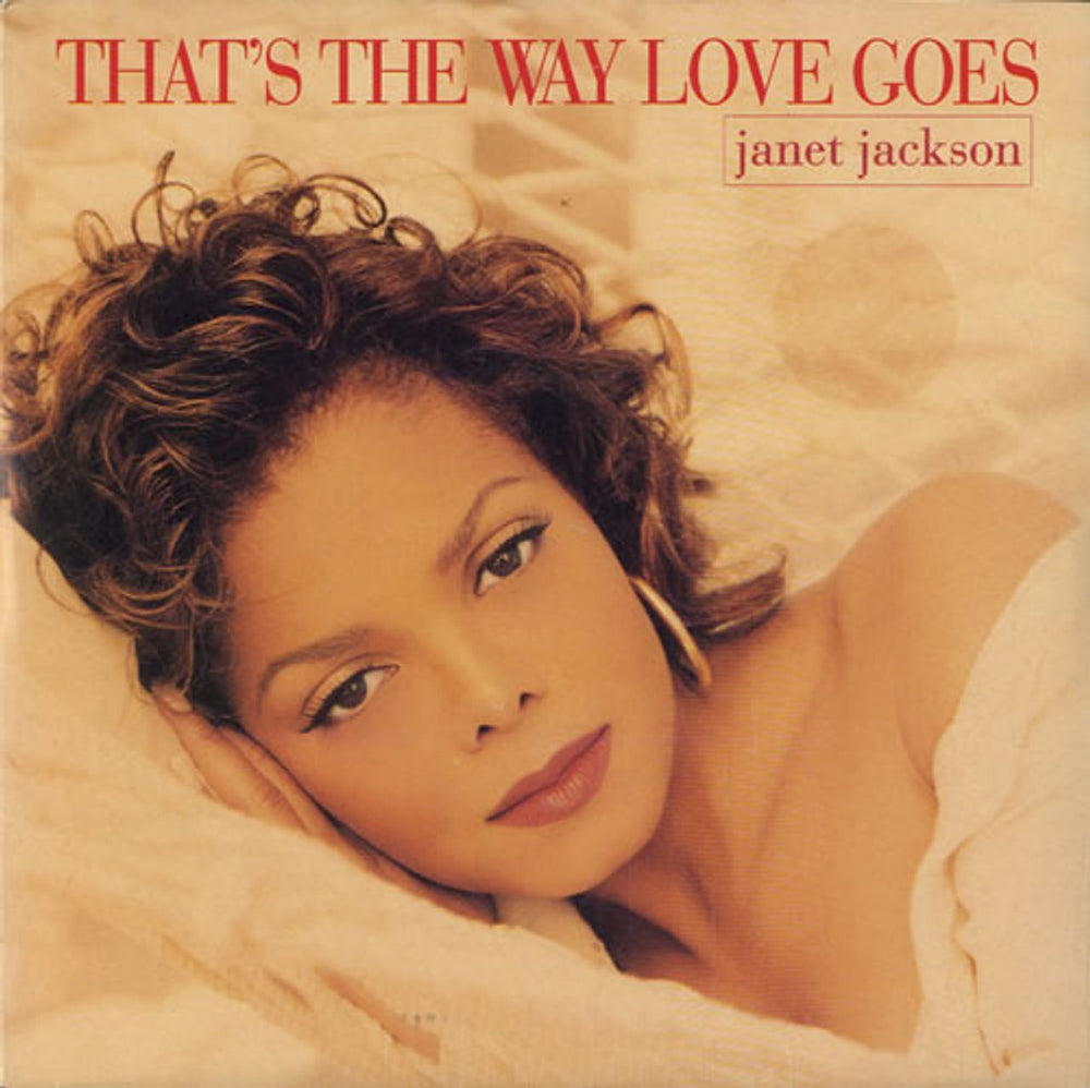 Janet Jackson That's The Way Love Goes UK 7" vinyl single (7 inch record / 45) VS1460