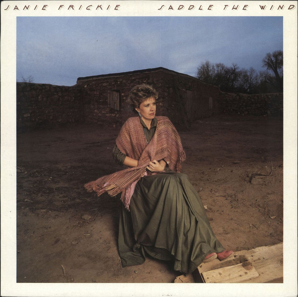 Janie Frickie Saddle The Wind UK vinyl LP album (LP record) 4651281