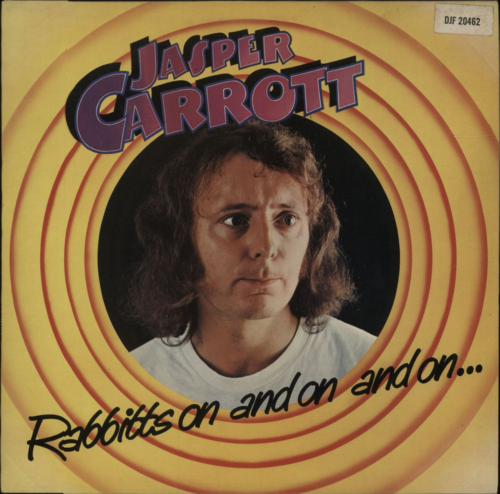 Jasper Carrott Rabbitts On And On And On... UK vinyl LP album (LP record) DJF20462