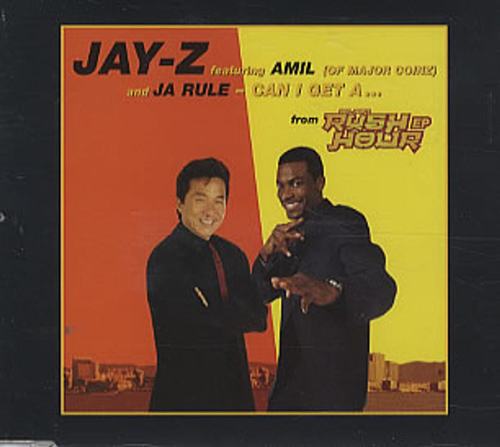 Jay-Z Can I Get A... UK Promo CD single (CD5 / 5") CANICD1