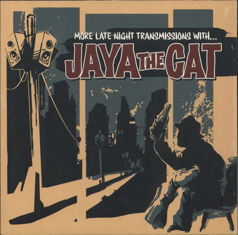 Jaya The Cat More Late Night Transmissions With... UK vinyl LP album (LP record) UXB019LP