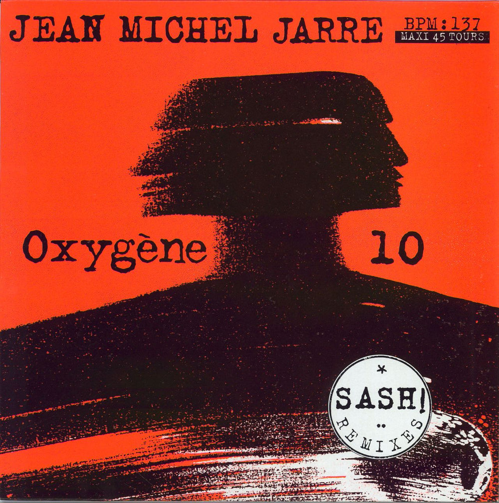 Jean-Michel Jarre Oxygene 10 French 12" vinyl single (12 inch record / Maxi-single) FDM3764-6