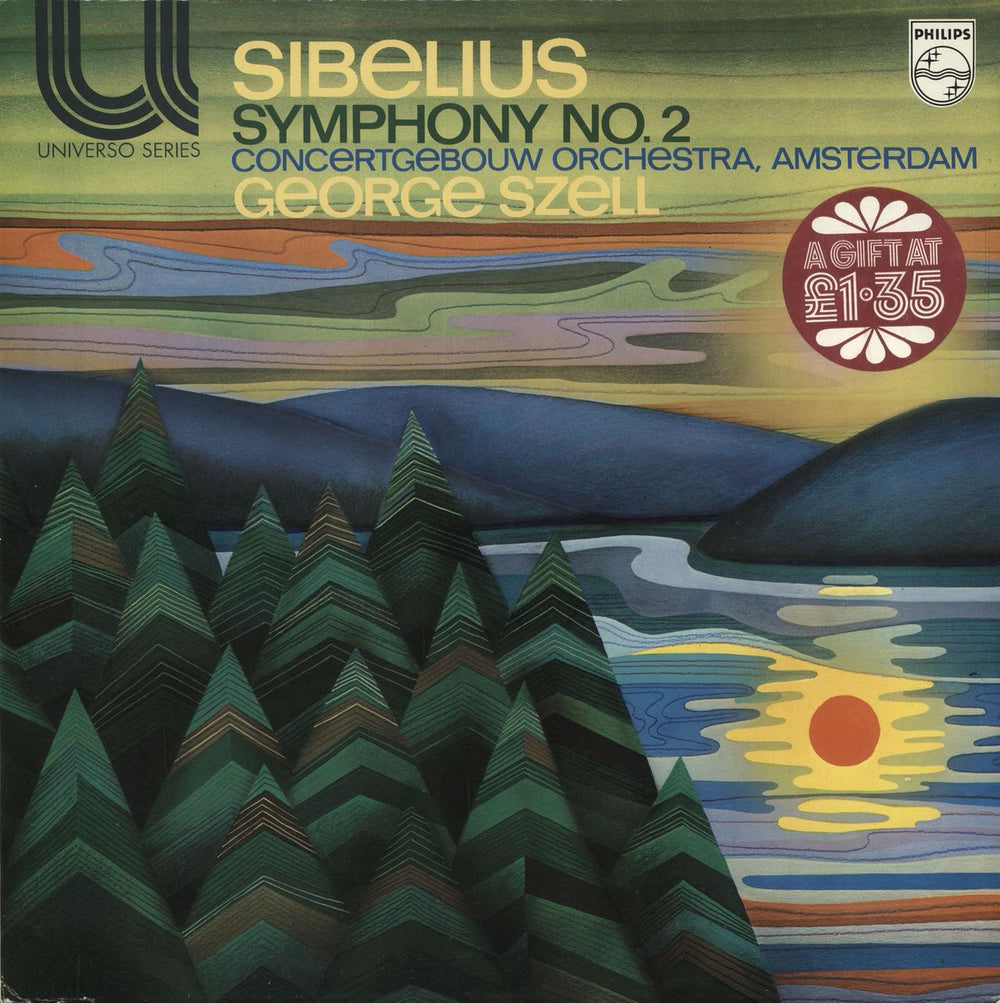 Jean Sibelius Sibelius: Symphony No. 2 UK vinyl LP album (LP record) 6580051