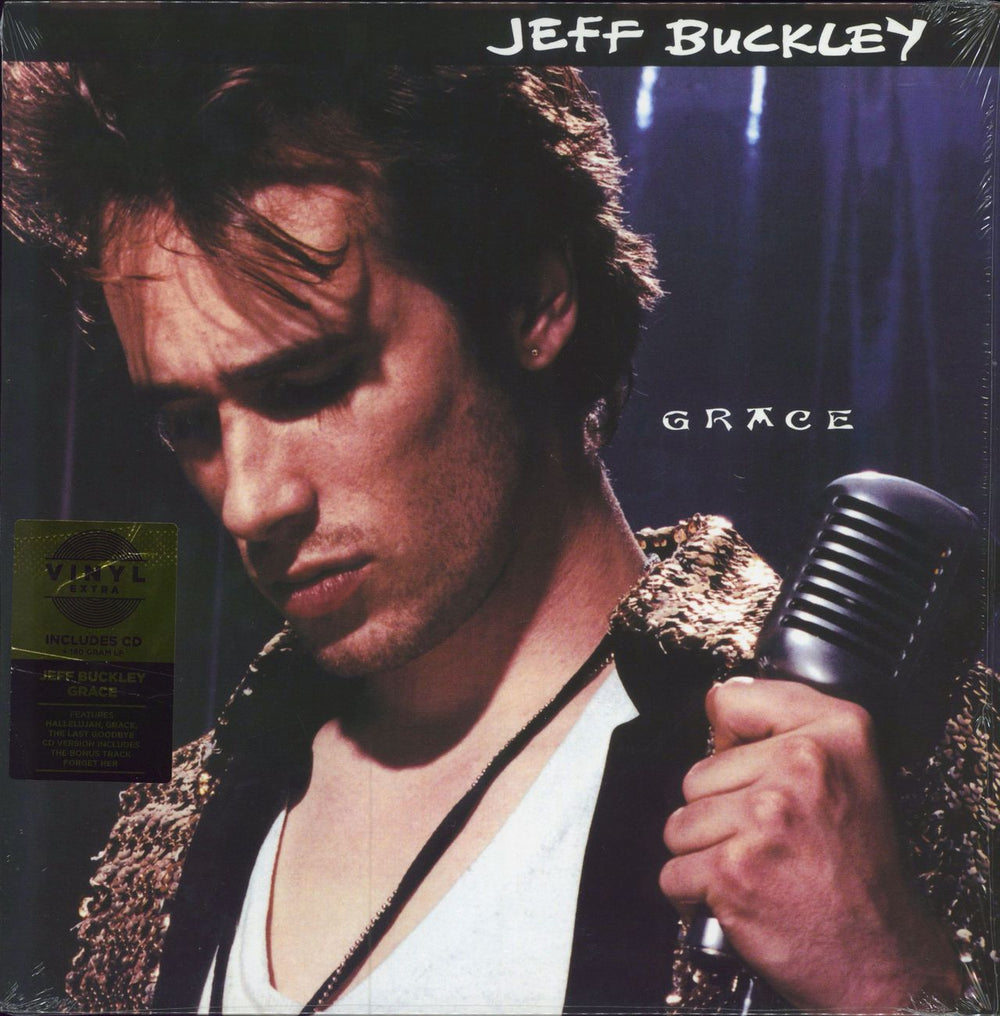 Jeff Buckley Grace - 180gm + CD UK vinyl LP album (LP record) 88843094771